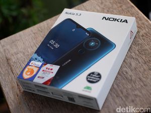 Unboxing Nokia 5.3,  Harga Rp 3 Juta Dijanjikan Dapat Android 11
