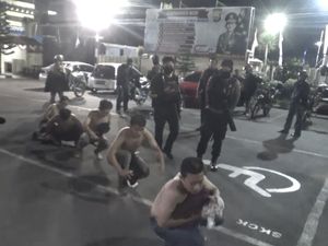 Polisi Bubarkan Balap Liar di Makassar, 7 Orang Diamankan