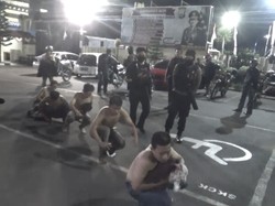 Polisi Bubarkan Balap Liar di Makassar, 7 Orang Diamankan