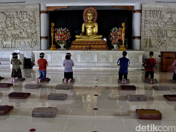Vihara Budha Sasana Ketat Terapkan Protokol Kesehatan