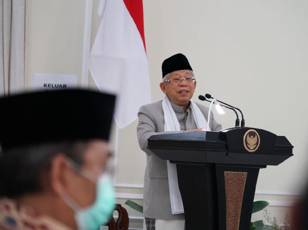 Maruf Amin Bicara Pencegahan Agar Pesantren Tak Jadi Klaster Baru Corona Maruf Amin Bicara Pencegahan Agar Pesantren Tak Jadi Klaster Baru Corona
