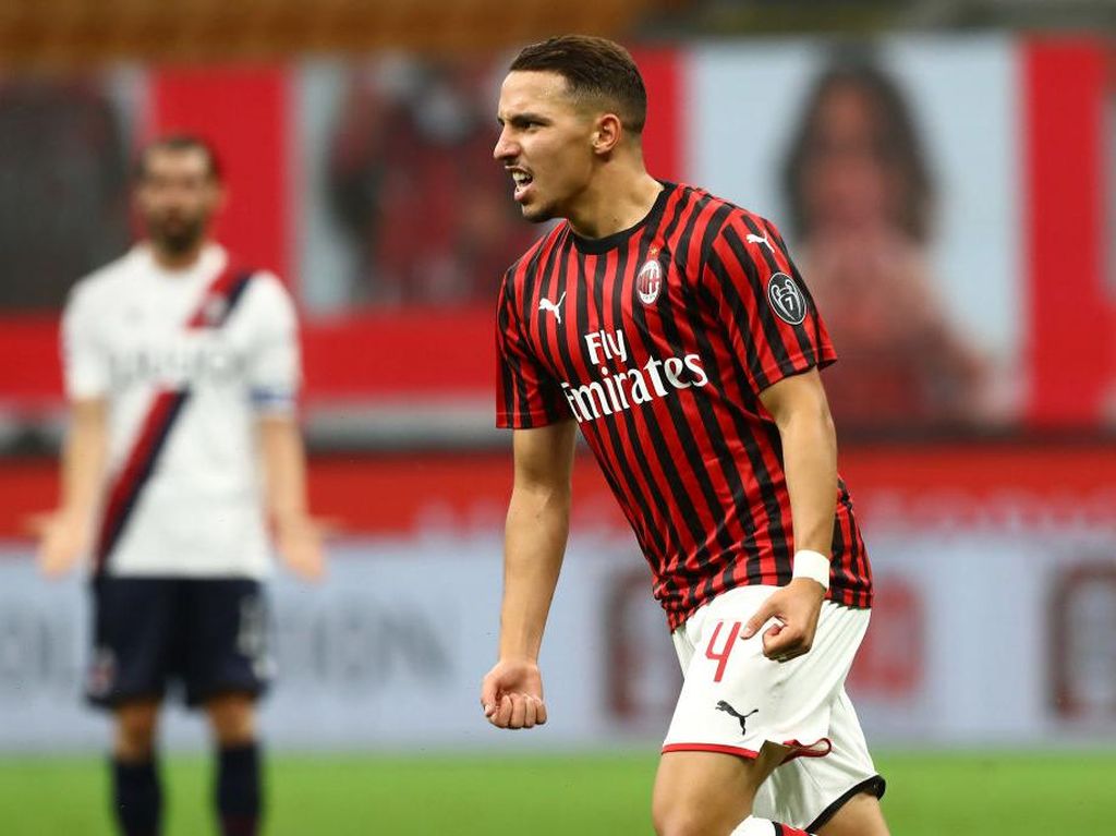 Bennacer Persembahkan Gol Debut di Milan untuk Istrinya