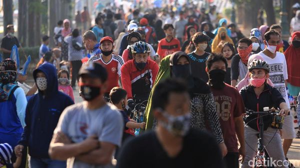 Begini Ramainya Kawasan BKT Saat Minggu Pagi