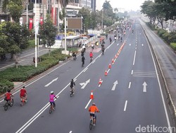 Jalur Sepeda Sudirman-Thamrin Diperpanjang hingga Jl Medan Merdeka Barat