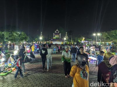 Melihat Lagi Keramaian Alun-alun Ciamis Saat Malam Minggu