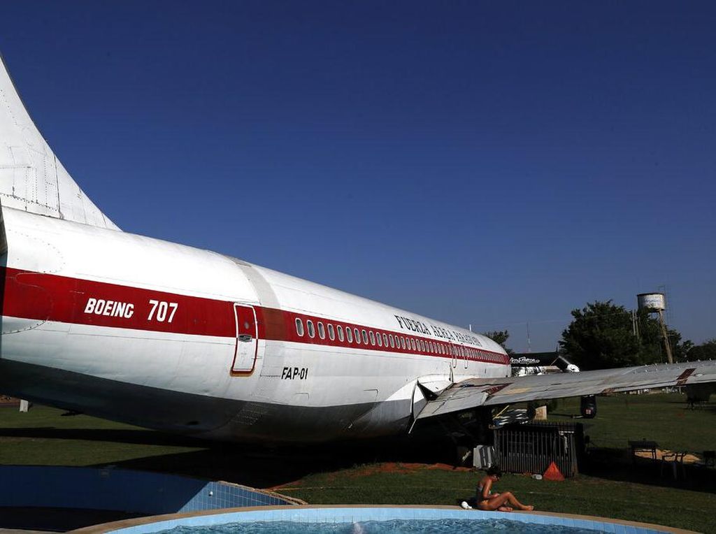 Wow! Di Paraguay Pesawat Boeing 707 Jadi Museum dan Restoran