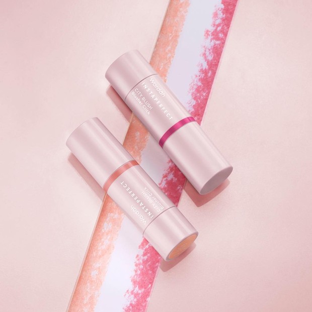 Show your fresh, beautiful face with Wardah Instaperfect CITY BLUSH Blusher Click!