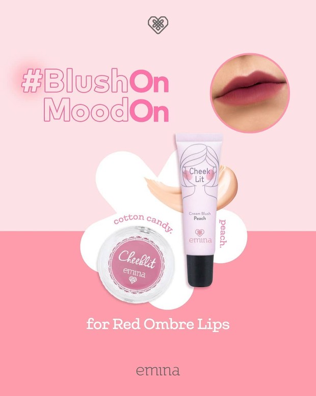 Emina blush on cheeklit.