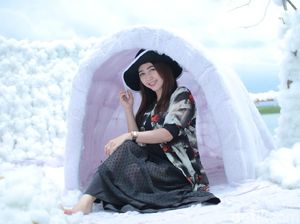 Ada Salju di Lamongan, Mari Nikmati