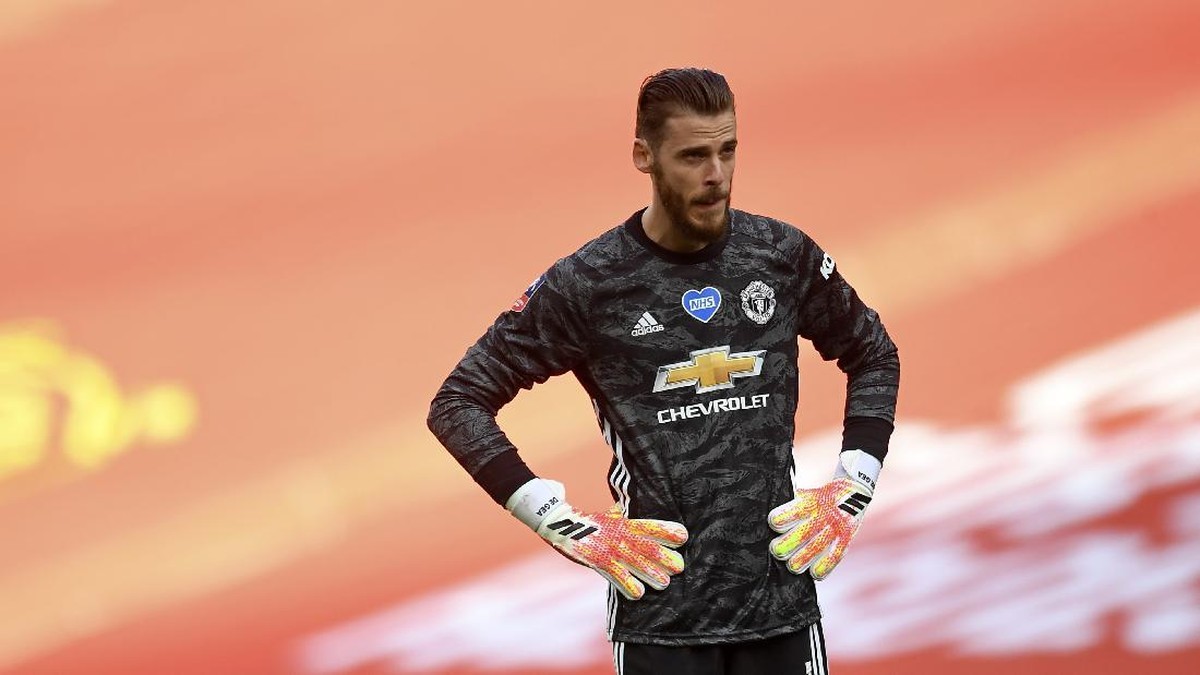 David de Gea bikin blunder dan Man United tersingkir di semifinal Piala FA (AP/Andy Rain)
