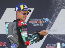 Momen Penting MotoGP Spanyol: Quartararo Sukses, Marquez Apes