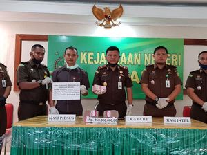 Kejari Sabang Terima Uang Pengganti Rp 250 Juta Kasus Korupsi Pelabuhan