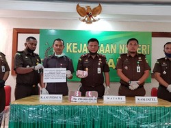 Kejari Sabang Terima Uang Pengganti Rp 250 Juta Kasus Korupsi Pelabuhan
