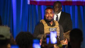 Maju Jadi Capres AS, Kanye West Pidato Sambil Menangis