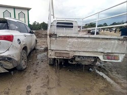 Viral Foto Mobil Sukabumi Berlumpur Diduga di Masamba Sulsel