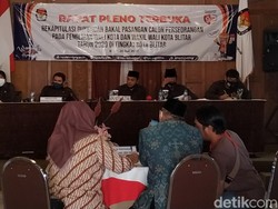 Tiga Bapaslon Independen Pilwali Blitar Tak Lolos Tahap Awal