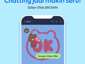 Line Punya Stiker Baru yang Ada Efeknya Line Punya Stiker Baru yang Ada Efeknya