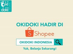 Ini yang Paling Ditunggu, Akhirnya Okidoki Ada di Shopee!