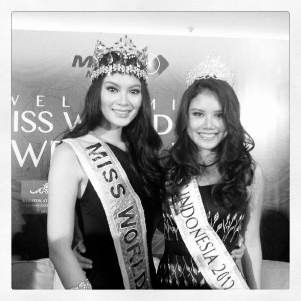 Ines Putri Miss Indonesia 2012