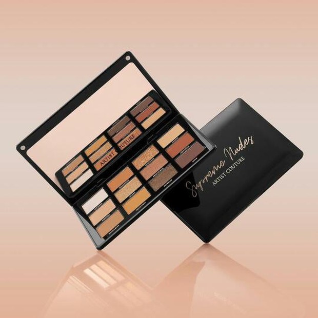 Eyeshadow Artist Couture/Instagram/artistcouture Banyaknya warna bernada emas yang ingin menampilkan bronze look.