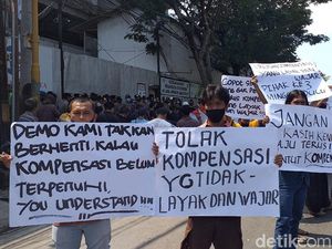 Terdampak Proyek RS, Warga di Surabaya Demo Tuntut Kompensasi Rp 50 juta