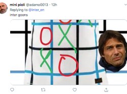 Jersey Inter dibilang bisa buat main tic tac toe. (Foto: internet/Twitter)