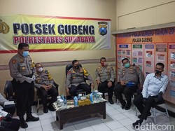 Kasus COVID-19 di Surabaya Masih Tinggi, Kapolda Jatim Blusukan ke Polsek