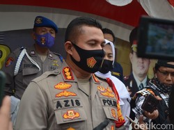 441 Personel Polres Depok Cek Penerapan Protokol Kesehatan di 38 Titik