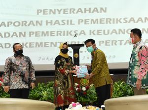 Kementan Raih Opini WTP 4 Kali Berturut-turut