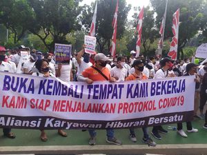 Didemo Pekerja Tempat Hiburan Malam, Pemprov DKI Beri Syarat Ini Didemo Pekerja Tempat Hiburan Malam, Pemprov DKI Beri Syarat Ini