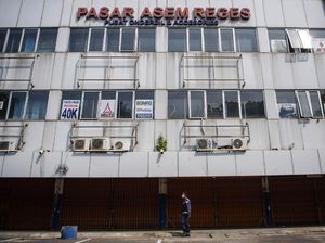 Pasar Asem Reges Jakbar Ditutup Sementara