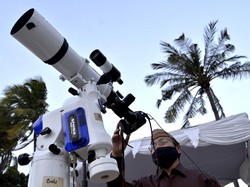 Melihat Pemantauan Hilal di Kanwil Kemenag DKI