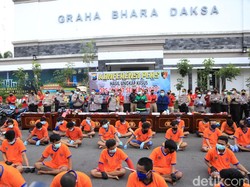381 Penjahat Diringkus di Surabaya dalam 12 Hari, 2 Ditembak Mati
