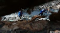 Potret Perbaikan Turap di Utan Kayu Selatan