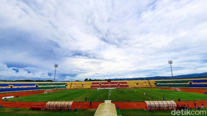 Stadion Sultan Agung saat menggelar laga sepakbola.