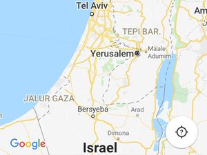 Peta Palestina Hilang dari Google Maps, Ini Kondisinya Sekarang