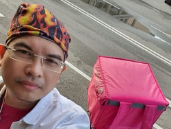 Viral Kisah Pria Dulu Pilot Bergaji Rp 60 Juta Kini Jadi Pengantar Makanan