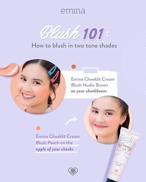 Emina Cheeklit Cream Blush. Make up terjangkau