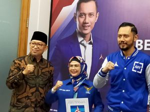 Demokrat Usung Azizah-Ruhammaben di Pilkada Tangsel