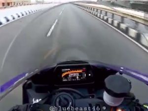 Rasain! Pamer Posting Ngebut Hampir 300 Km/jam, Pemotor Ini Diamankan Polisi