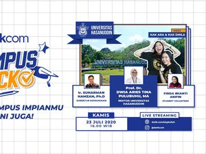 Sambut Para Calon Mahasiswa, Unhas Tampil di Kampus Check detikcom!
