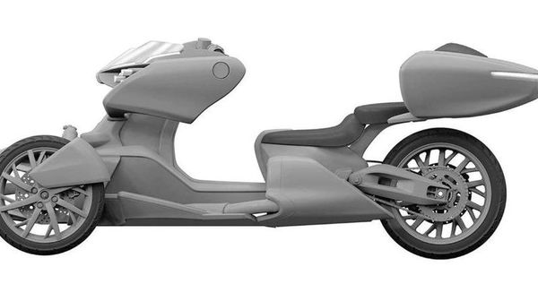 Potret Motor Hybrid Konsep Yamaha yang Mirip Desain Motor Anime