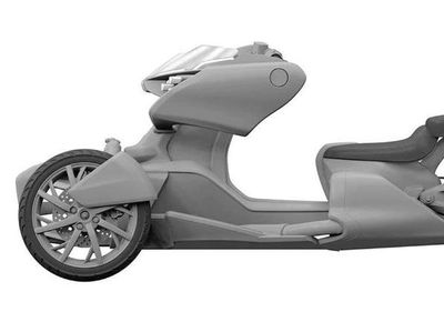 Potret Motor Hybrid Konsep Yamaha yang Mirip Desain Motor Anime