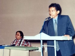 Sempat Viral, Ini Foto Jokowi dan Sri Mulyani dalam Seminar 1998
