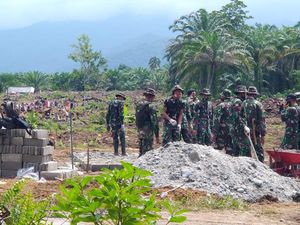 400 Unit Hunian Sementara untuk Korban Banjir Lutra Mulai Dibangun