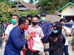 Jokowi Kirim Bantuan Sembako untuk Korban Banjir Masamba