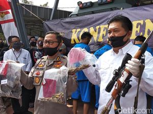 Polda Jabar Bekuk Warga Pembuat Senpi Diduga Ilegal