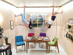 Dunia Seakan Terbalik di Wahana Yogyakarta Ini