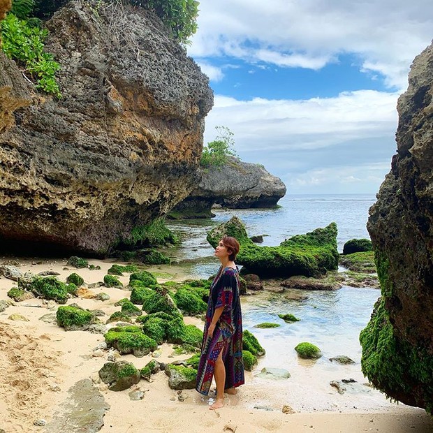 Feby Febiola/instagram.com/febyfebiola_/ Feby Febiola menetap di Bali bersama suami