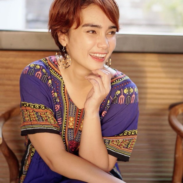 Feby Febiola/instagram.com/febyfebiola_/ feby febiola dengan rambut cepak